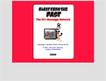 Tablet Screenshot of blastfromthepasttv.com